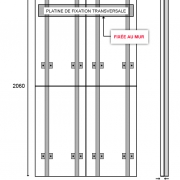 Montage en mur d'images 2x2 vertical par Eurolocation informatique